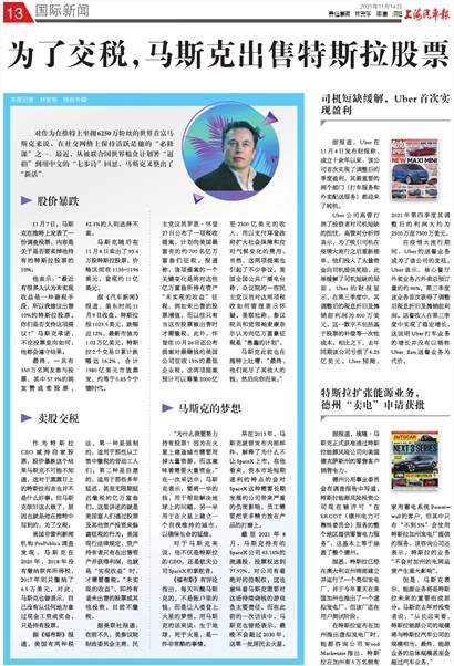 上海汽车报国际新闻